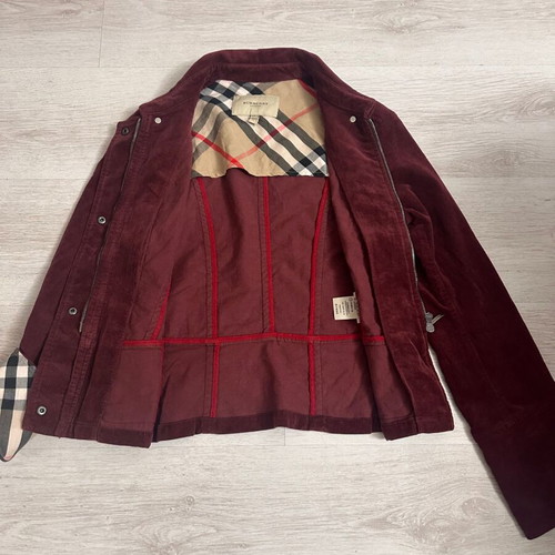 Burberry London stretch вельветено яке като ново, размер S