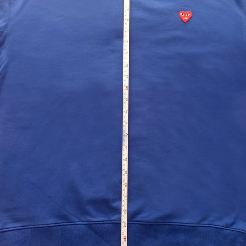 Comme Des Garcons Men's Shirt Like New, Ultramarine Blue, Size L