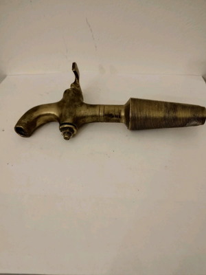 Μπρούτζινη βρύση μεταχειρισμένη από ξύλινο βαρέλι κρασιού 1950