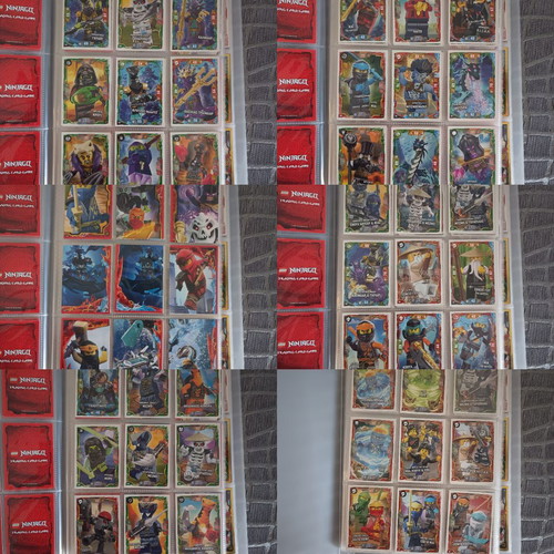 Lego Ninjago books and album with 100+ cards new condition