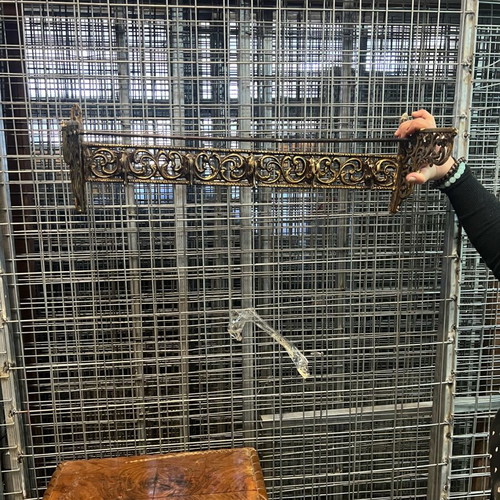Brass hanger used with design 66cmX29cm