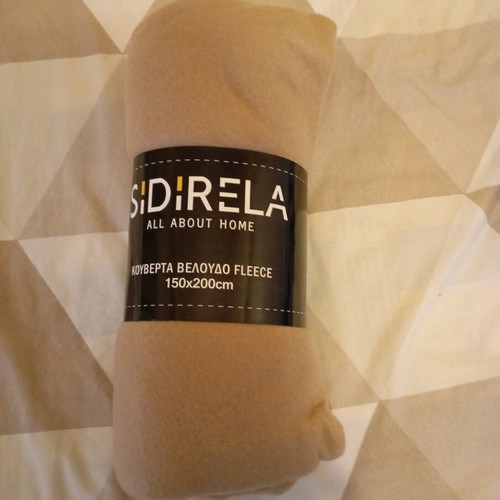 Double fleece blanket new