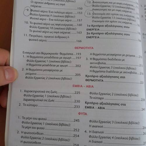 Physics Grade 6 textbook like new, unused