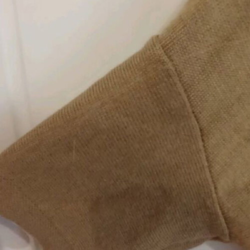 H&M women's blouse like new, beige, lightweight knit, very loose fit