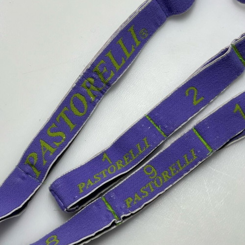 Pastorelli rhythmic exercise band used, purple