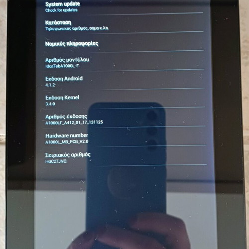 Lenovo A1000L-F tablet like new, fully functional