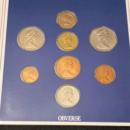 United Kingdom 1984 coin set uncirculated, new