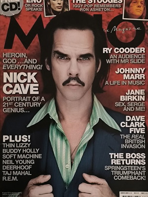 Περιοδικό Mojo Μάρτιος 2009 τεύχος Nick Cave σαν καινούργιο