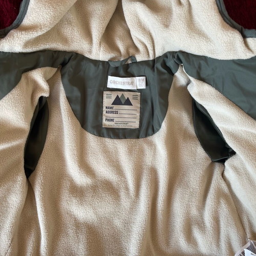 Orchestra baby jacket for 18 months like new, green