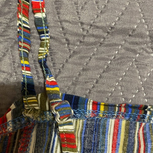 Colorful crop top like new, size M