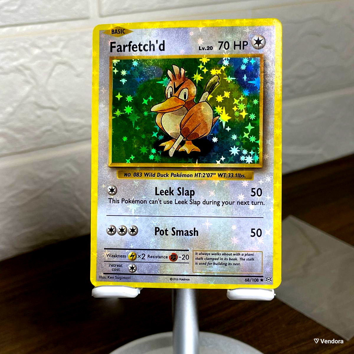 Pokemon : XY EVOLUTIONS FARFETCH'D 68/108 RARE