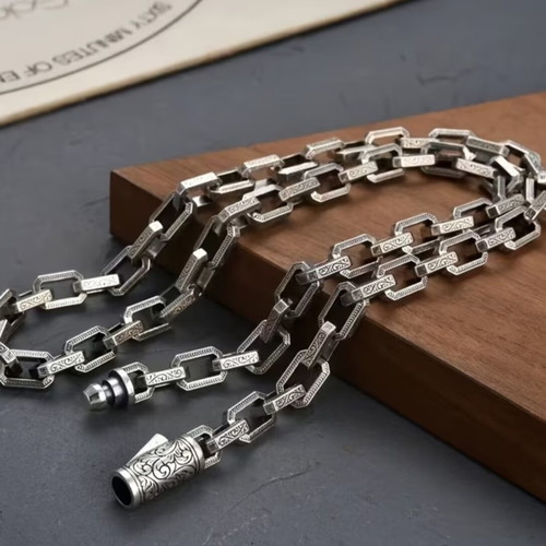 Viking Chain and Ring Set Steel New