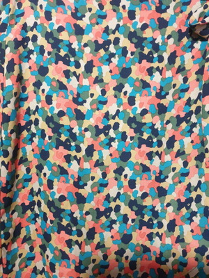Pepe Jeans colorful skirt new, side tie, size S