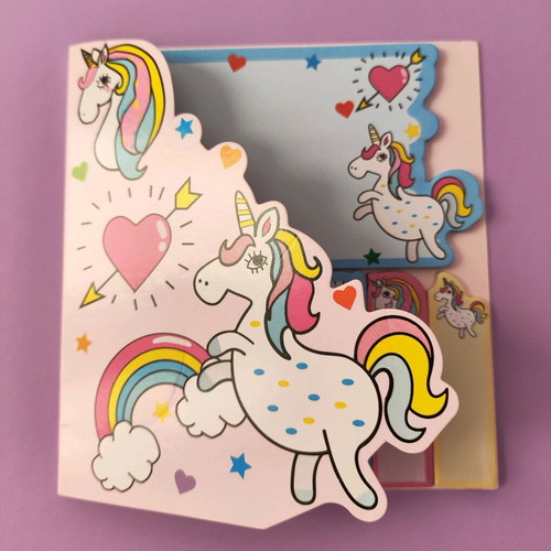 Unicorn sticky notes new, for kids