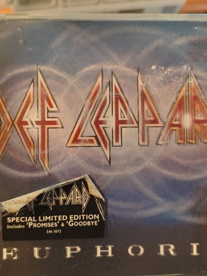 Def Leppard Euphoria CD special limited edition sealed, mint