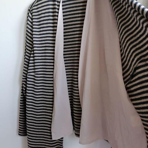 Eugen Klein Women's Knitted Cardigan Like New, Beige, Size XXL