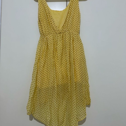 Dress used small-xsmall yellow with tail