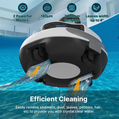 Poolpure wireless pool cleaning robot new