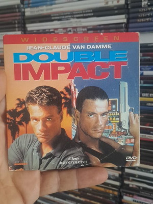 Double Impact DVD σαν καινούριο, δράσης περιπέτεια με υπότιτλους