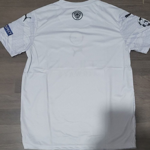 Manchester City official replica sports jersey Medium