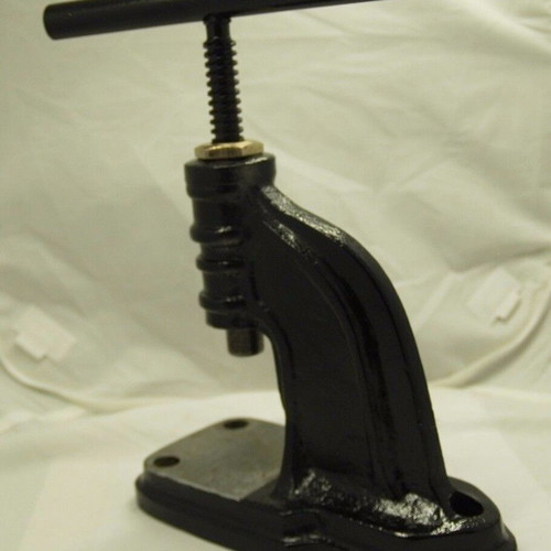 Vintage Greek button press used with NINA marking