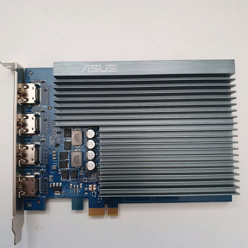 ASUS GeForce GT 730 4H-SL-2GD5 2GB GDDR5 Low Profile Single Slot 4x HDMI like new