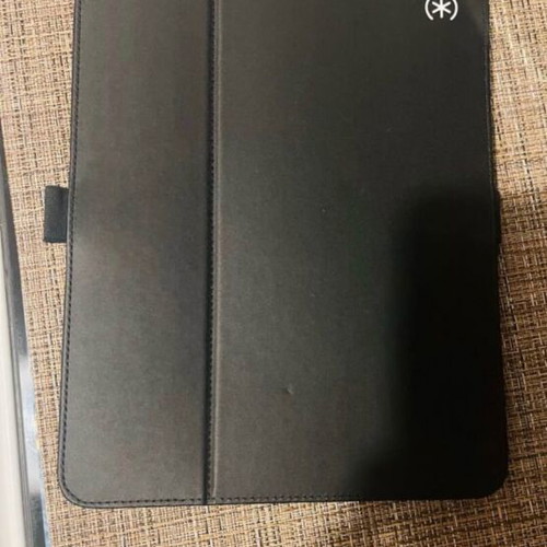 Speck Balance Folio iPad 10.9 case with Apple Pencil holder and camera protector