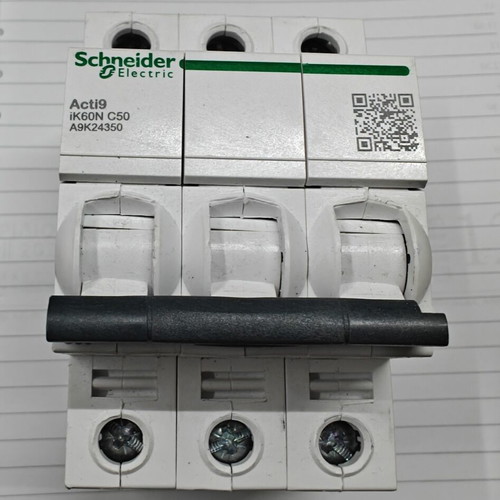 C50A Triple Pole Circuit Breaker new