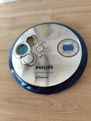 Philips EXP2461 portable CD and MP3-CD player like new