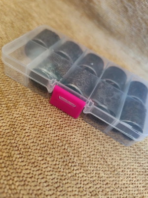 Nail foil like new, 9 rolls with lace designs