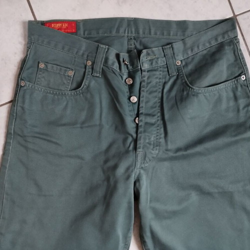 Vintage Edwin pants green like new, size L
