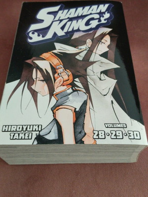 Shaman King omnibus volumes 28-30 new, English