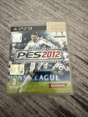 Pes 2012 PS3 game used, Italian cover