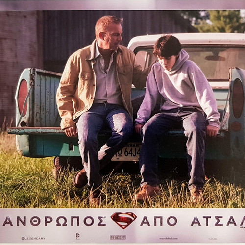 Man of Steel Movie Posters Set of 8 Like New