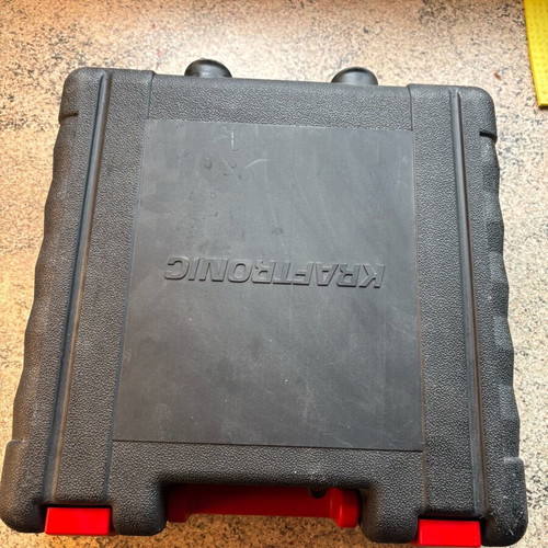 18 Volt screwdriver used with case, gearbox needs replacement