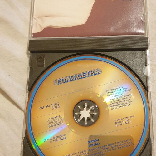 Mango Sirtaki 1990 CD new