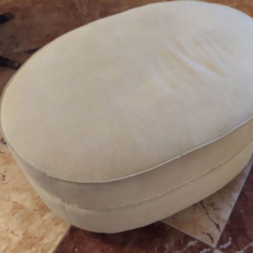 Alcantara fabric stool like new