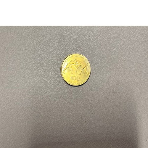 Greek commemorative collectible coins, set of 3, first Olympics