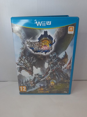 Monster Hunter 3 Ultimate Wii U game like new with manual