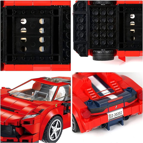 Racing car constructor model F8 new, plastic, 295 pieces