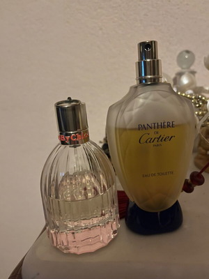 Cartier Panthere Eau de Toilette 75 ml used and SeebyChloe perfume