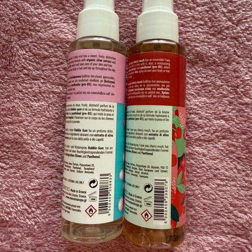 Body Mist Messinian Spa 100ml set of two new