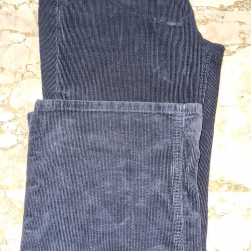 Blue corduroy pants Tommy Hilfiger like new, size L