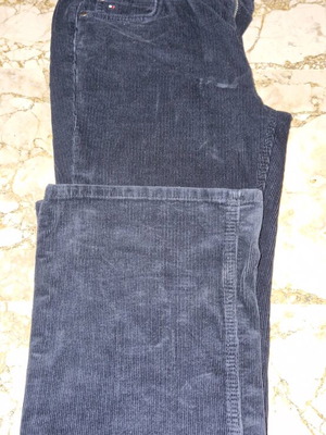Blue corduroy pants Tommy Hilfiger like new, size L