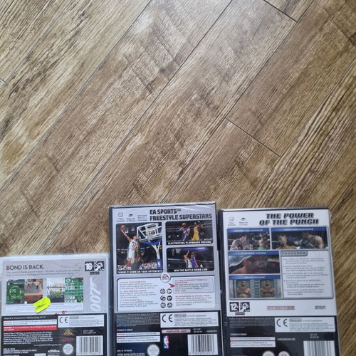 GameCube and Nintendo DS games new, 2 GameCube and 1 Nintendo DS