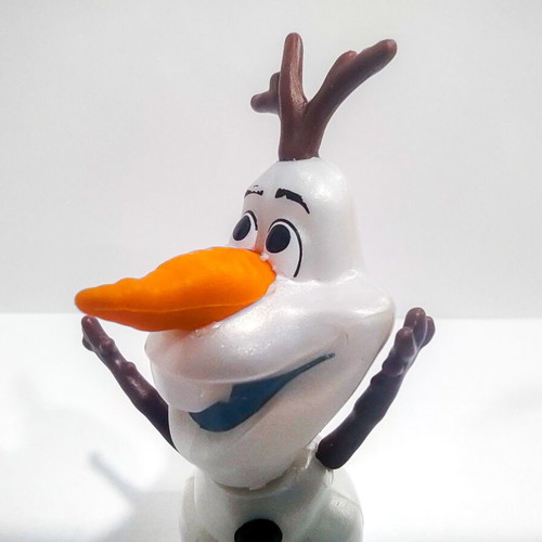 Frozen Disney Olaf snowman miniature figure used from the movie