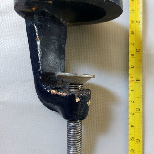 Vintage Cast Iron Table Clamp used