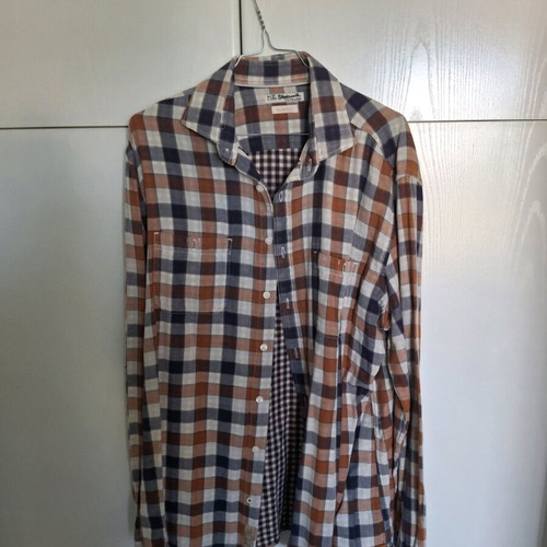 Mango Man H.E. Blacksmith checkered shirt slim fit XL like new
