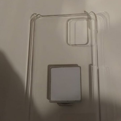Motorola Edge 30 Neo clear case with metal ring like new