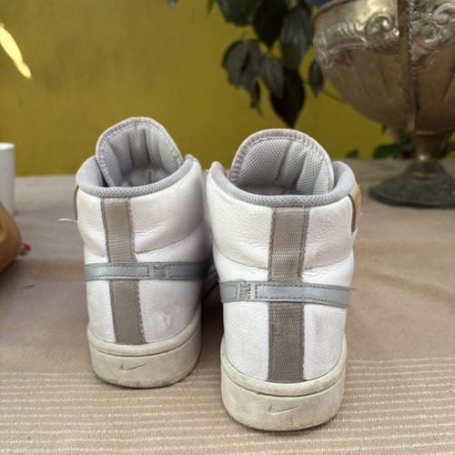 Nike High Tops used, size EU39, white sport shoes
